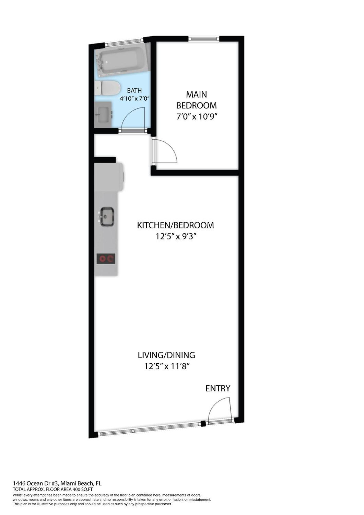 Beachy 1 B/R, W/2 Queen Beds, On Ocean Drive Beach 迈阿密海滩 外观 照片