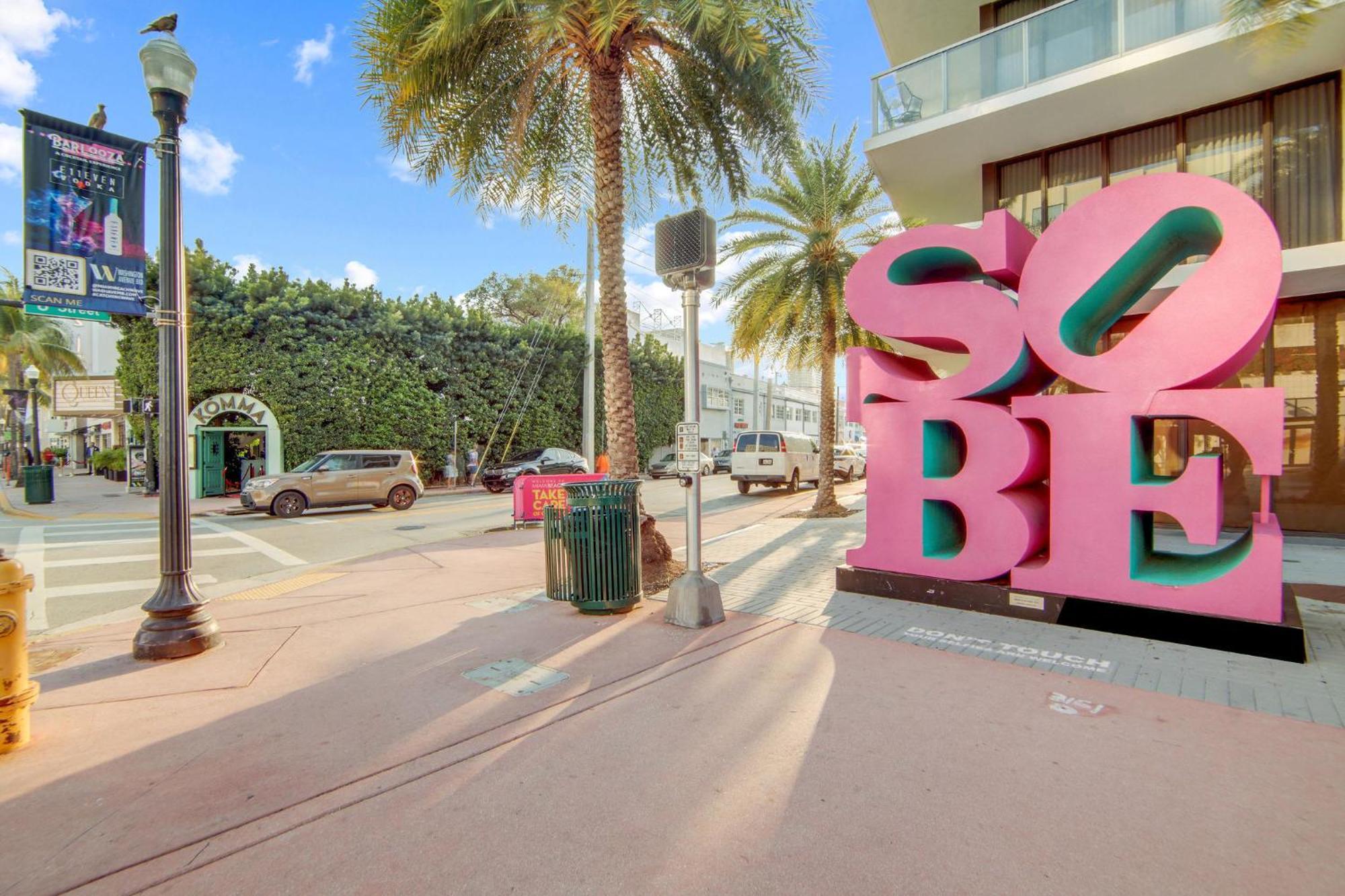Beachy 1 B/R, W/2 Queen Beds, On Ocean Drive Beach 迈阿密海滩 外观 照片