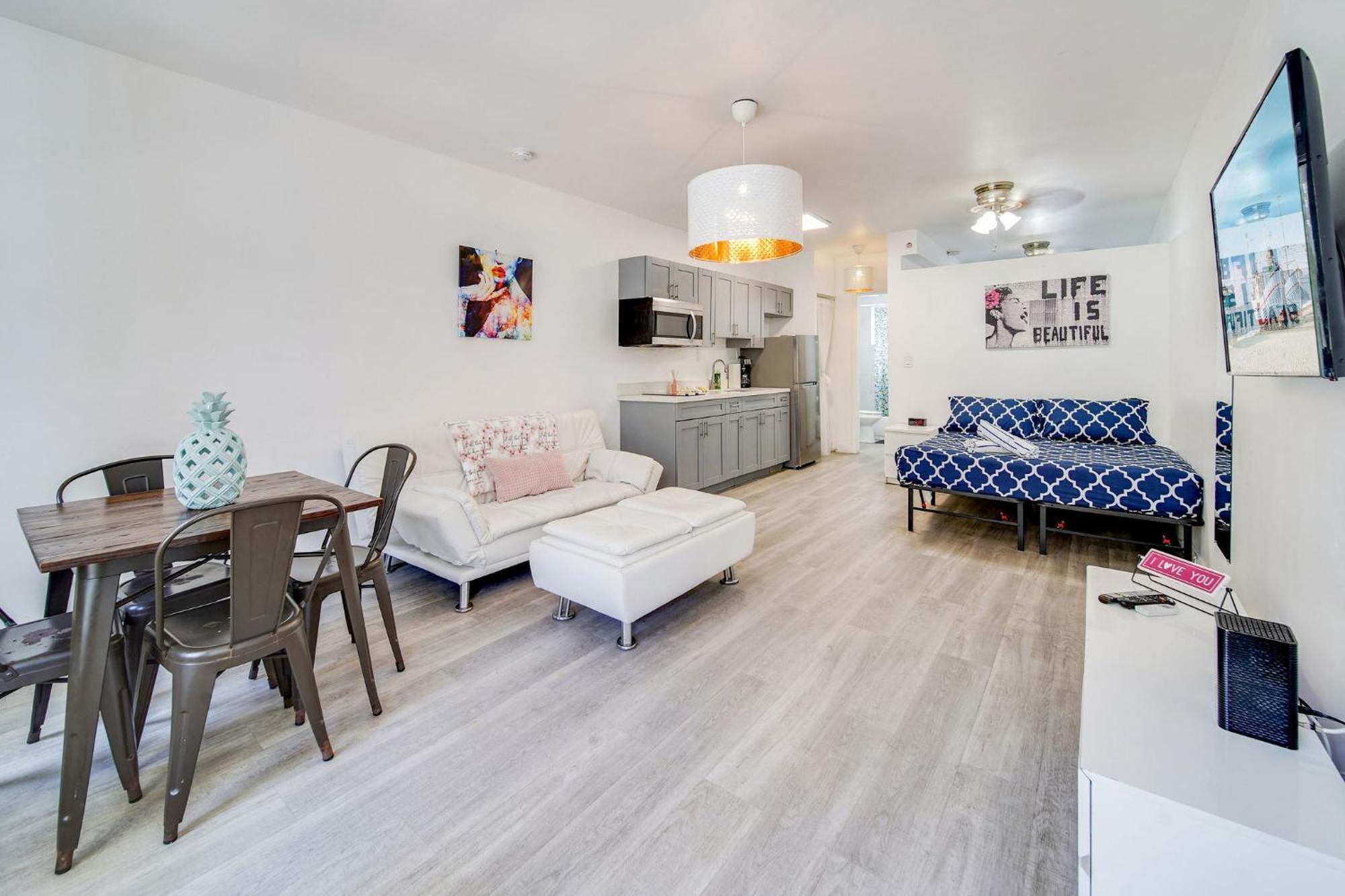 Beachy 1 B/R, W/2 Queen Beds, On Ocean Drive Beach 迈阿密海滩 外观 照片