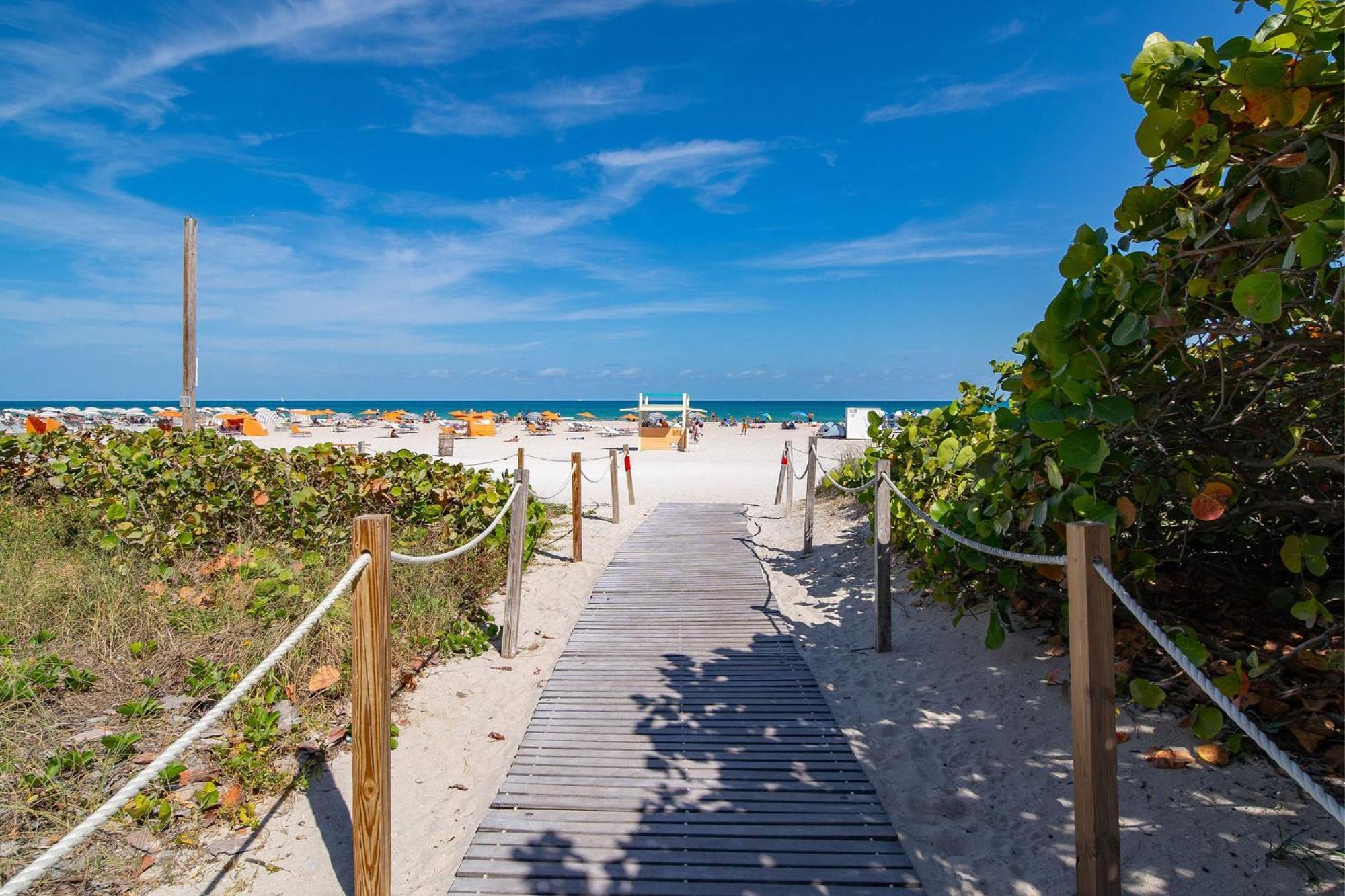 Beachy 1 B/R, W/2 Queen Beds, On Ocean Drive Beach 迈阿密海滩 外观 照片